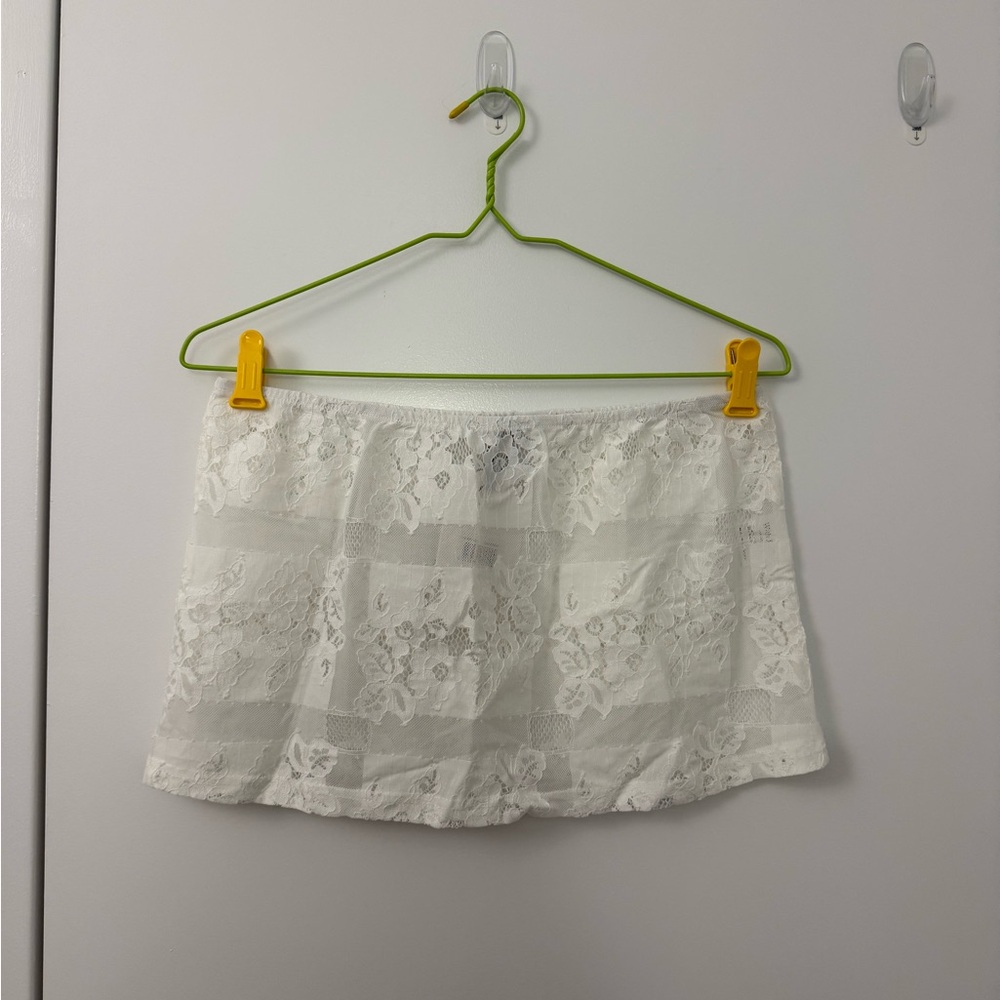 With Jean Simi Mini Skirt